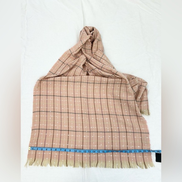 Tom & Eva Grid Blanket Scarf NWT - Picture 7 of 8